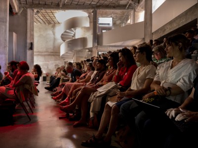 Audience at a conference